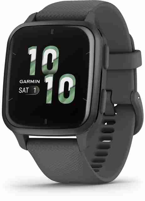 GARMIN Venu Sq 2, AMOLED, Mindful Breathing, Upto 11 Days of