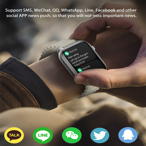 Phone Whatsapp Supported Smart Watch ROCK TOUCH Smart