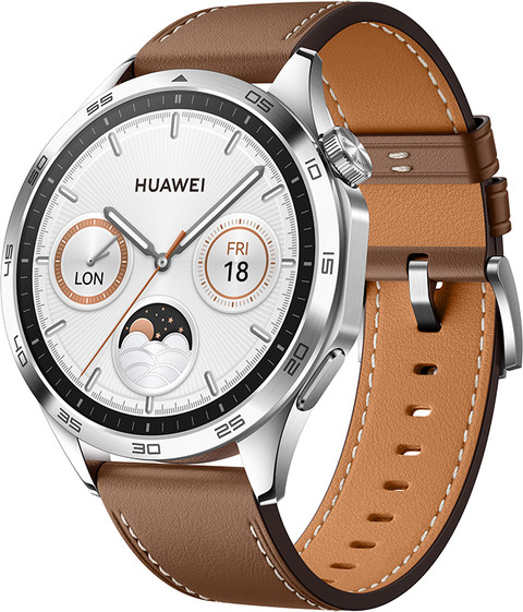 Huawei Watch GT4 46mm 14 Days Battery Life, TruSeen Tech for 24/7 Health  Monitoring Smartwatch