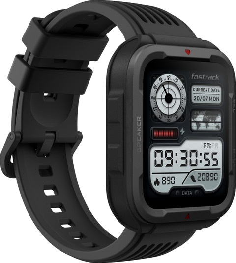 Fastrack Active HD Display,Functional Crown,BT Calling with Advanced  Chipset Rugged Smartwatch