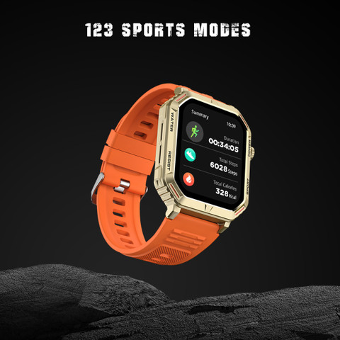 Fire-Boltt Commando AMOLED Smart Watch, 123 sports