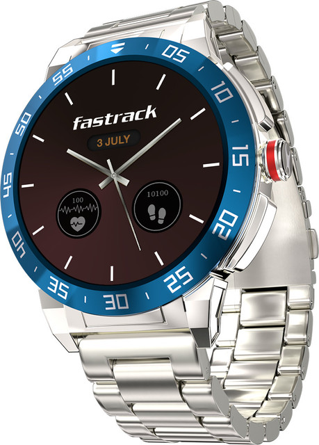 Fastrack Magnus FX3|37mm SuperUltraVuDisplay |Working Crown|BT  Calling|IP68|SOS Calling Smartwatch