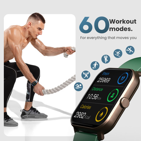 GOBOULT Drift BT Calling HD Display, 140+ Watchface, BT calling