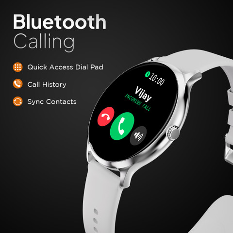 3Mi－Ki　0107 ♡ Fire-Boltt Ninja Talk 35.3mm (1.39) Round Bluetooth Calling