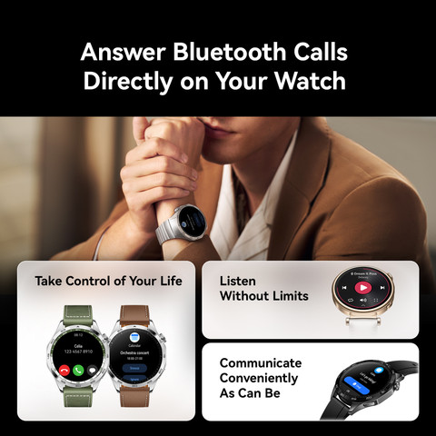 Huawei Watch GT4 41mm Days Battery Life, TruSeen Tech for 24/7