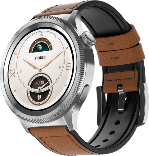 Noise Halo AMOLED, Rotating Axe-Cut Bezel, Stainless Steel