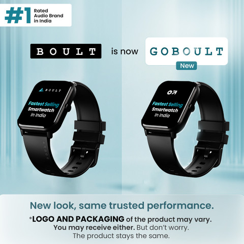 GOBOULT Drift BT Calling HD Display, 140+ Watchface, BT calling