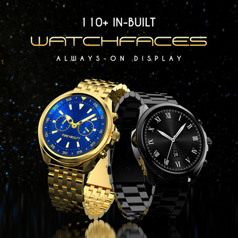 fire boltt Diamond Luxury Stainless Steel, AMOLED