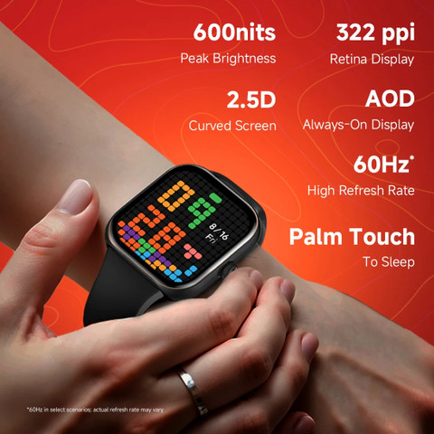 REDMI Watch Move Premium AmoLED,14 Day Battery,Best Accuracy