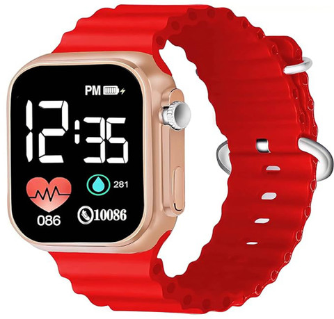 KRONOQ Detachable Silicone Strap Waterproof Kids Watch,Ideal Watch