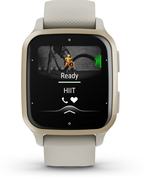 GARMIN Venu Sq Music, AMOLED, Mindful Breathing, Upto 11 Days