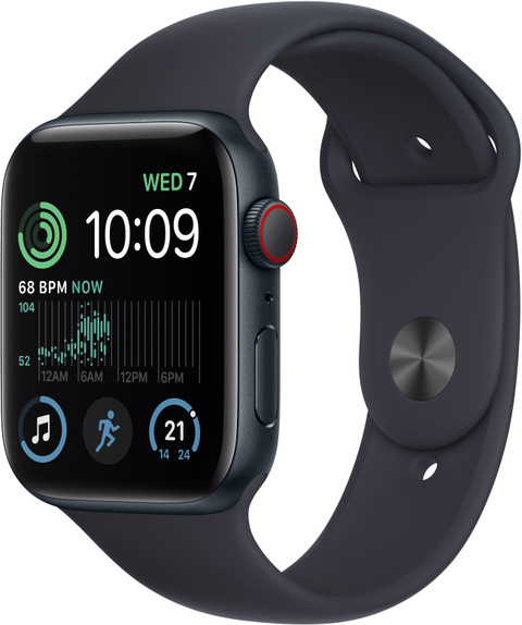 Apple Watch SE GPS (2nd Gen) Heart Rate Monitor, Crash Detection - Main Image