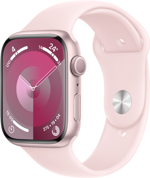 Apple Watch Series GPS 45mm Pink Aluminium Case with Light Pink
