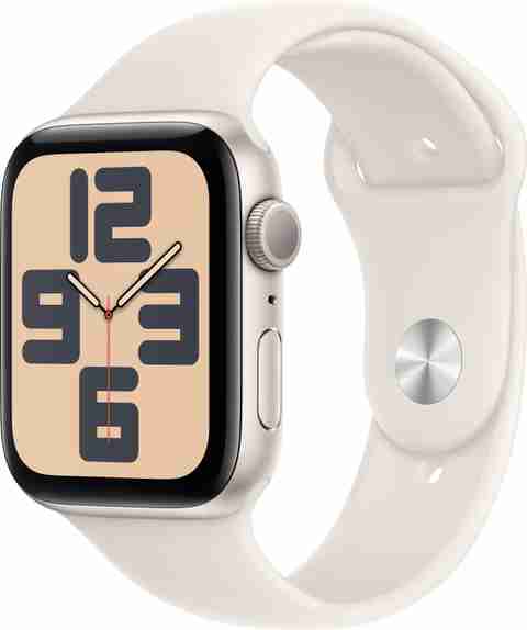 Apple Watch SE GPS 44mm (2nd Gen) Starlight Aluminium with