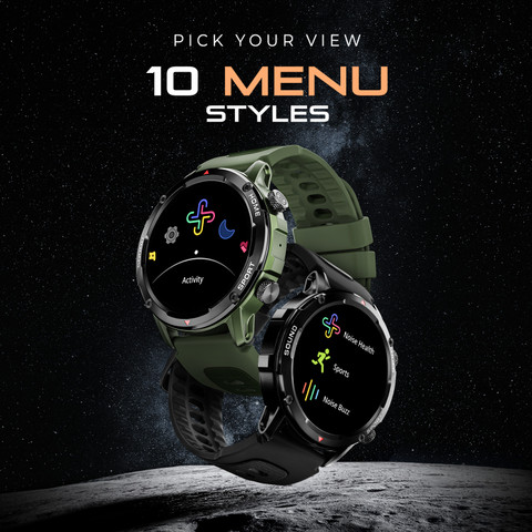 Noise Best Smartwatch For Working Man Noise Colorfit Chrome Luxury
