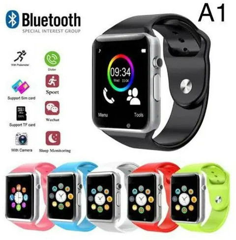 ABC STORE A1 Smart Watch Support Bluetooth SIM Memory Card - Main Image