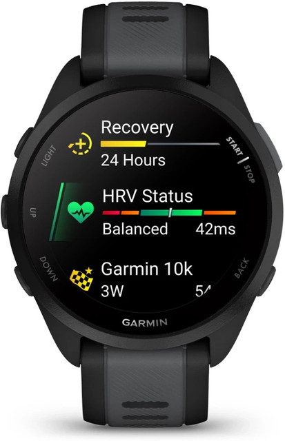 GARMIN Forerunner 165 Black (A04714) Smartwatch Price in India