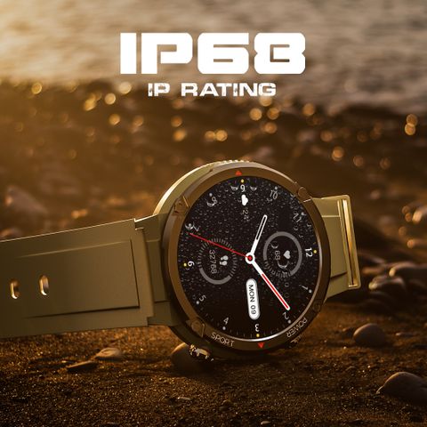 Fire-Boltt Sphere 40.6mm (1.6) Sporty Rugged Smartwatch Metal Body ...