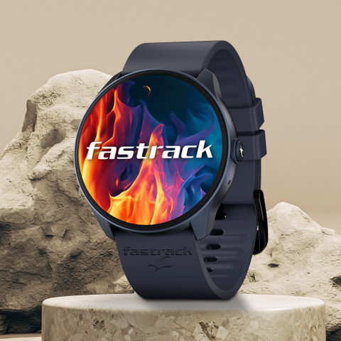 Fastrack Revolt FR1 AMOLED display with 600 Nits|Advanced BT  Calling Chipset Smartwatch - Main Image