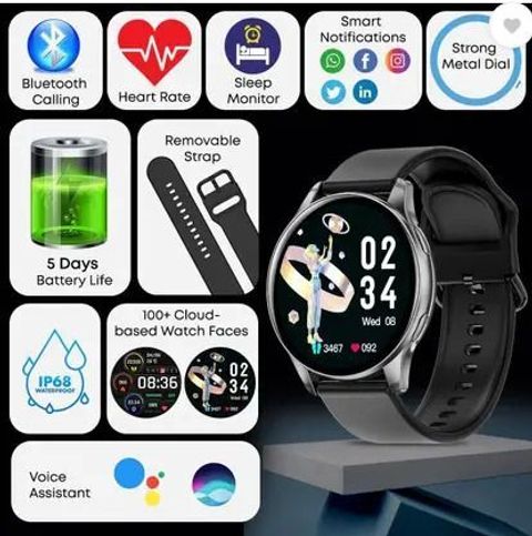 MVC ENTERPRISE Active 2 Smartwatch, Black Strap - Image 7
