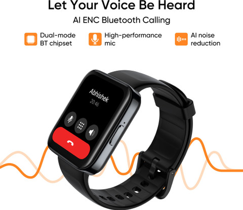 realme Watch Pro AMOLED Smart AOD with BT Calling GPS