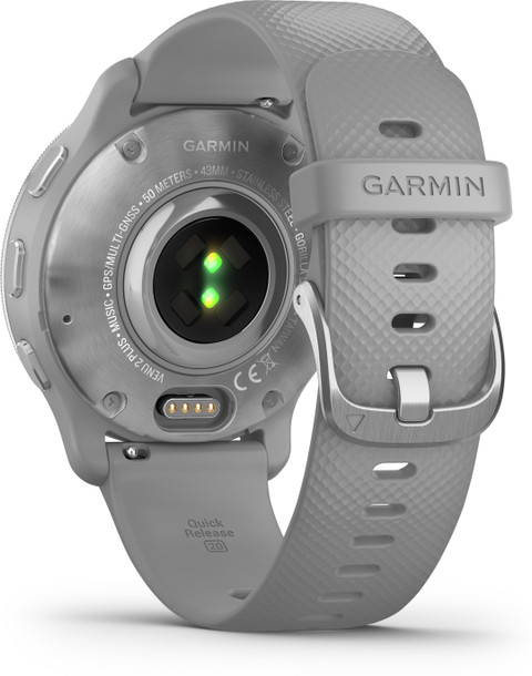 GARMIN Plus, AMOLED Display, Built in Speaker MIC, Upto Days