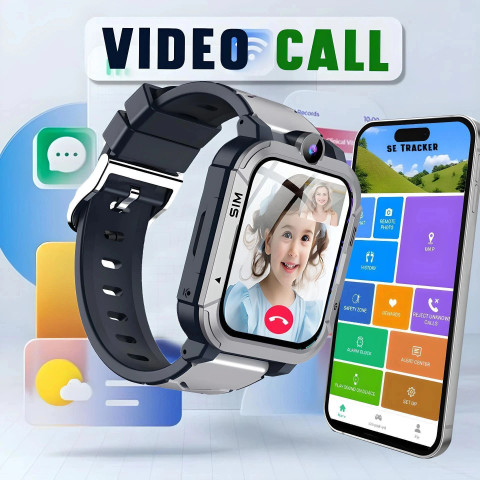 GameSir 5G Kids Smartwatch with SIM, GPS,Video Call, VoiceChat