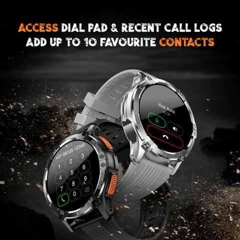 Noise Force Plus AMOLED Always-On Display with Bluetooth