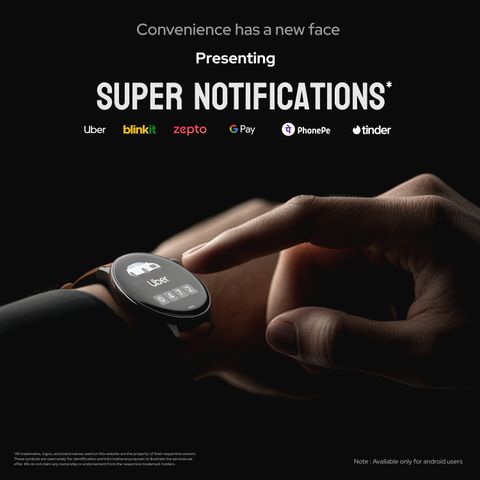 Noise Pro 6R 1.46" AMOLED Smartwatch, Pure Titanium Strap - Image 8