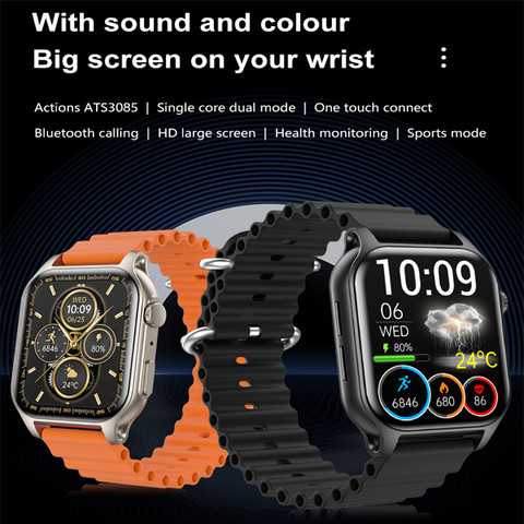 Touch Screen What Smartwatch Has The Largest Screen ROCK TOUCH