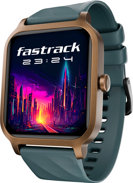 Fastrack Blazing Fast UI|Working Crown|AIVoice  Assistant|IP68 Smartwatch