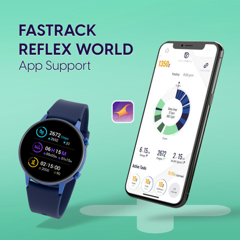 Fastrack Reflex Play+ AMOLED Display|BT Calling|25+ Sports