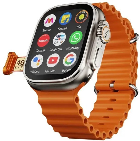 zora T800 ULTRAT SMARTWATCH ORANGE Smartwatch Price in India Buy