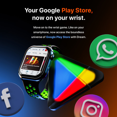 Fire Boltt Play Store Watch Snapp Android Wristphone With Selfie