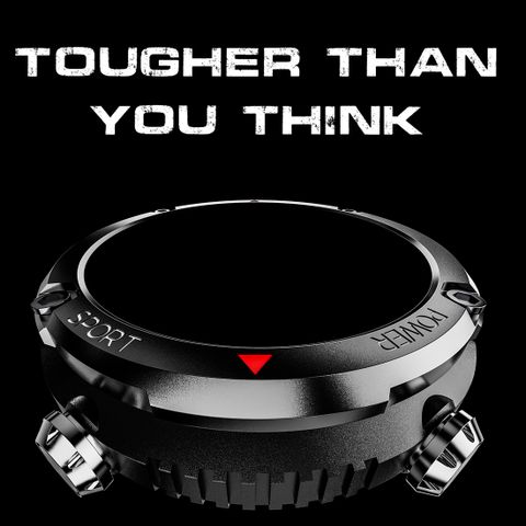 Fire-Boltt Sphere 40.6mm (1.6) Sporty Rugged Smartwatch Metal Body ...