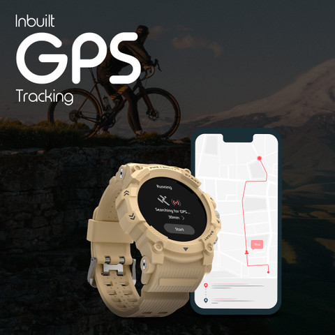 Fire-Boltt Expedition GPS Inbuilt, Bluetooth Calling