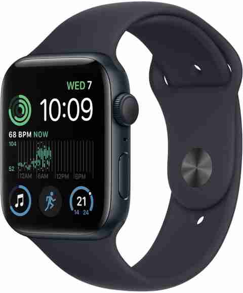 Apple Watch SE GPS (2nd Gen) Heart Rate Monitor, Crash Detection, Sleep  Tracking