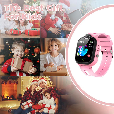 ONE4TECH GPS Watch for kids SOS Voice Calling Chat Camera Game