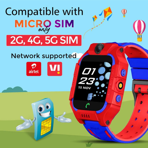 Micro Sim Kids Smartwatch Compatible With Iphone Smartwatch Games