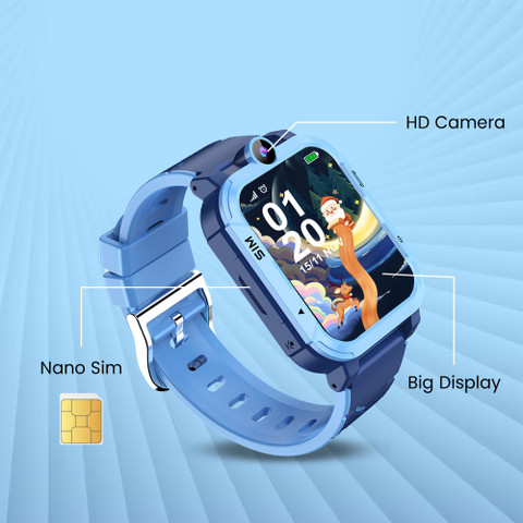 PunnkFunnk Safeguard 4G/ 5G Smart Watch for Kids Video calling