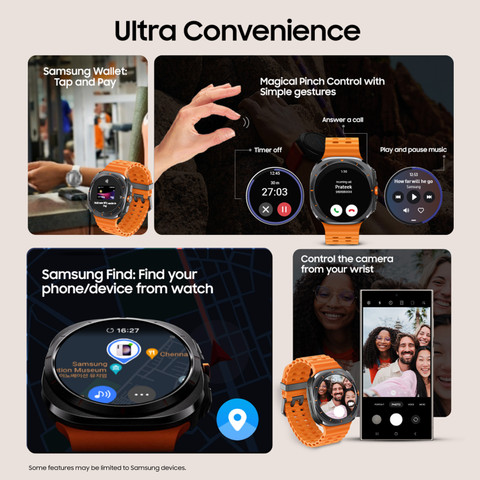 Samsung Galaxy Watch Ultra LTE Price in India Buy Samsung Galaxy - Main Image