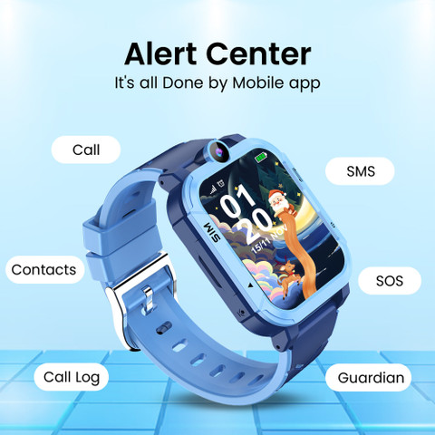 PunnkFunnk Safeguard 4G/ 5G Smart Watch for Kids Video calling