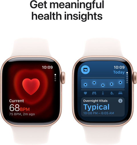 Apple Watch Series 11 GPS + Cellular 42mm Aluminium Case Light