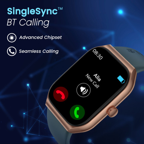 Titan Smart AMOLED|AOD|Premium Design|BT Calling|Nitro Fast  Charge|IP68 Smartwatch