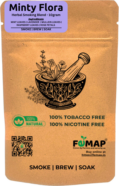what to put in herbal cigarettes FEMAP Herbal Smoking Blend-100% Natural Tobacco, Nicotine Free with Natural  Herbs Smoking Cessations Price in India
