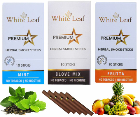 white herbal cigarettes Leaf Premium Smoke 100% Tobacco-Free, 100% Nicotine Free Regular Flavour (Pack Of 40 Sticks) Non Addictive - Helps To Quit Smoking | Smoking Cessation price in Saudi Arabia | Amazon Saudi Arabia Honeyrose White Menthol Herbal Cigarettes