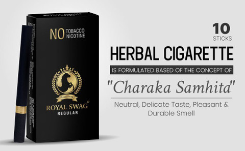 what do herbal cigarettes taste like ROYAL SWAG Natural Herbal Cigarettes 20 Sticks (Ginger, Regular Flavor -  Ayurveda Herbs) Smoking Cessations Price in India - Buy ROYAL SWAG Natural Herbal  Cigarettes 20 Sticks (Ginger, Regular Flavor