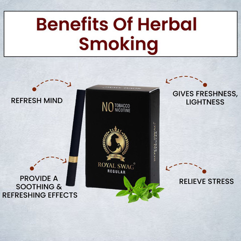 what are the benefits of herbal cigarettes JOYHERBS Clove & Regular Natural - Blend Herbs - Tobacco and Nicotine Free 1 Pack Herbal Cigarettes - Tobacco and