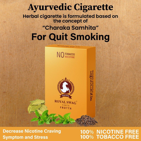 ayurvedic cigarette near me ROYAL SWAG & Herbal Cigarette, Regular (10 Sticks) Smoking Cessation : Health & Household Ayurvedic & Herbal Cigarette Regular