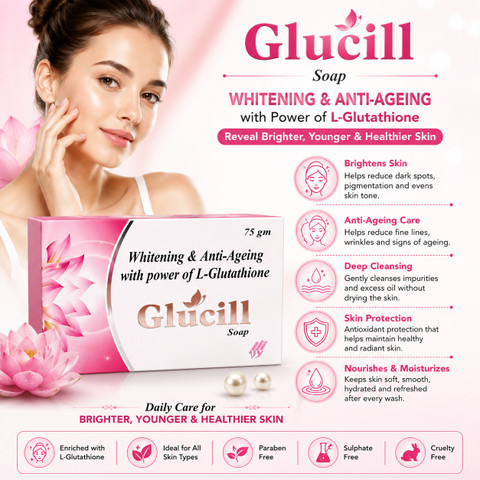 glutathione pills and soap GLUCILL With Vitamin E & C For Antioxidant Skin-Benefiting Properties Bilirubin and glutathione have vitamin c drink Number of Tests:96 Tests